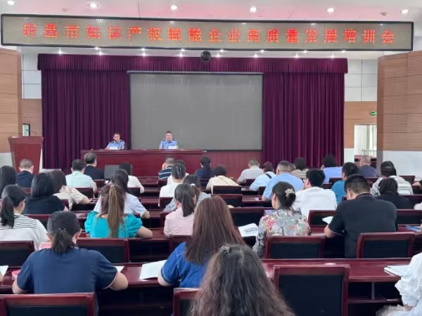 许昌市市场监督管理局举办知识产权赋能企业高质量发展培训班