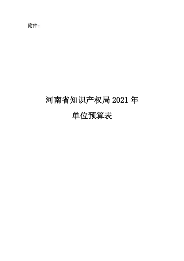 2021年河南省知识产权局预算（公开）_12