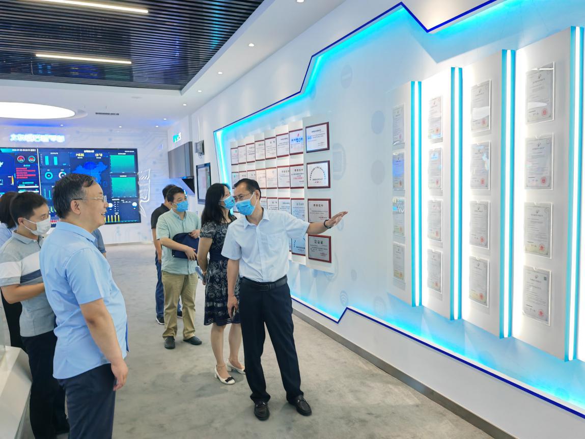 郑州市知识产权维权保护中心调研高新区知识产权工作